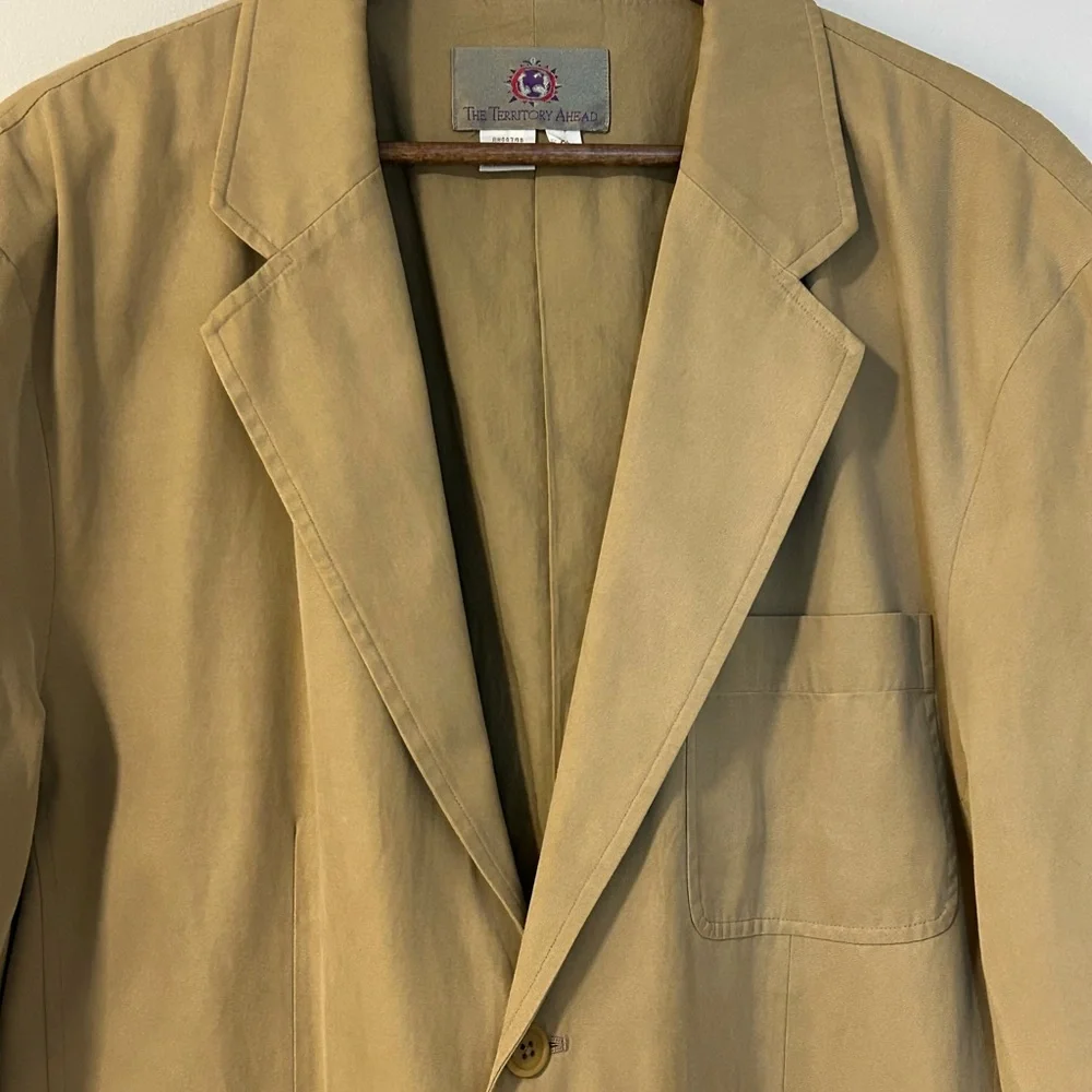 The Territory Ahead Silk Blend Blazer - XL